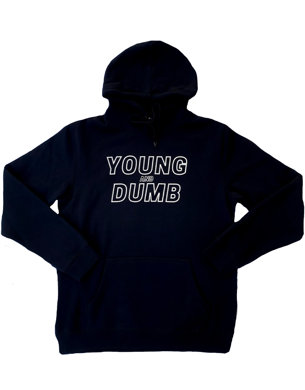Young and Dumb black hoodie