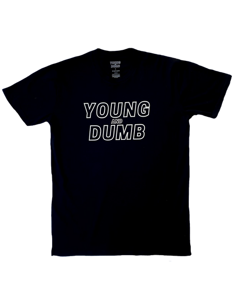 Young and Dumb black tee