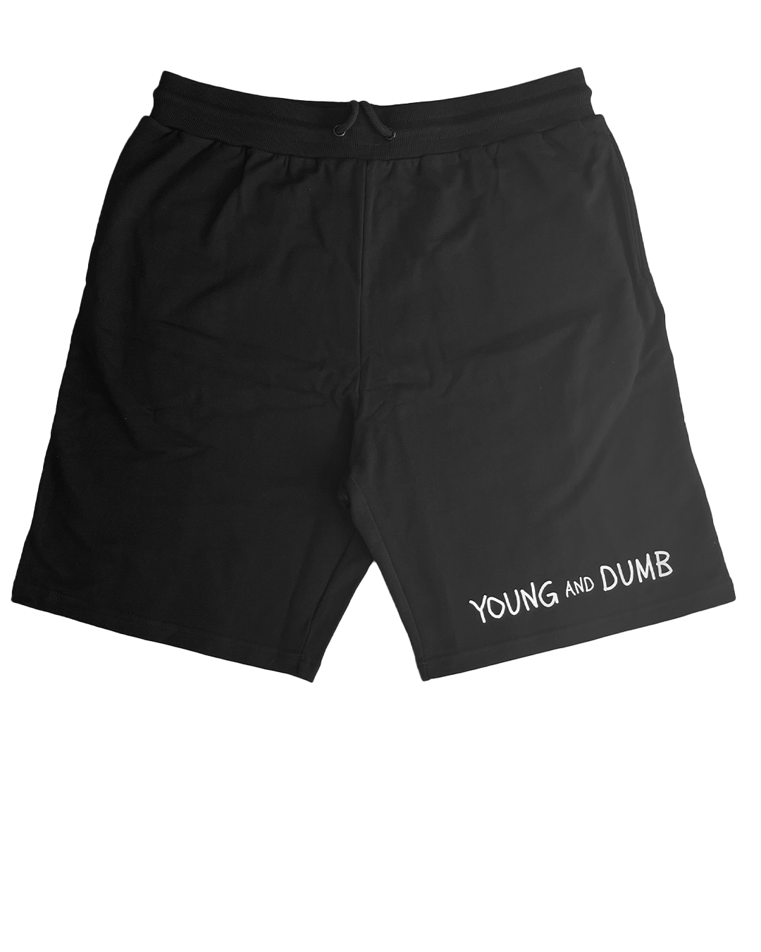 'Back To School' Black Stadium Shorts