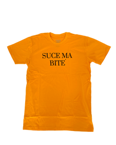 Suce Ma Bite Gold Tee