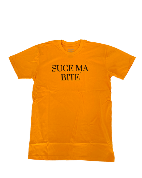 Suce Ma Bite Gold Tee